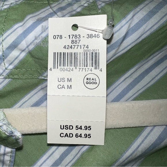 American Eagle Re Worked Button Down Size Medium - Picture 4 of 4
